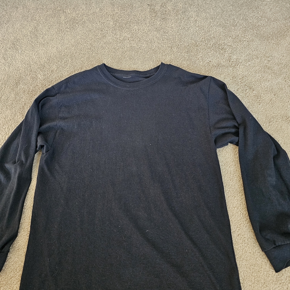 Target Boy's Black Long Sleeve Tee